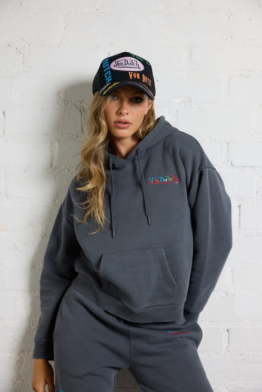Vintage Havana | Von Dutch Trucker Hat - Black/Multi