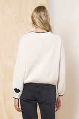 Vintage Havana | “Take Me To Paris” Jacquard Sweater