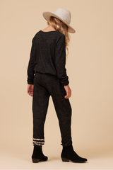 Vintage Havana | LEOPARD STRIPE HACCI JOGGER