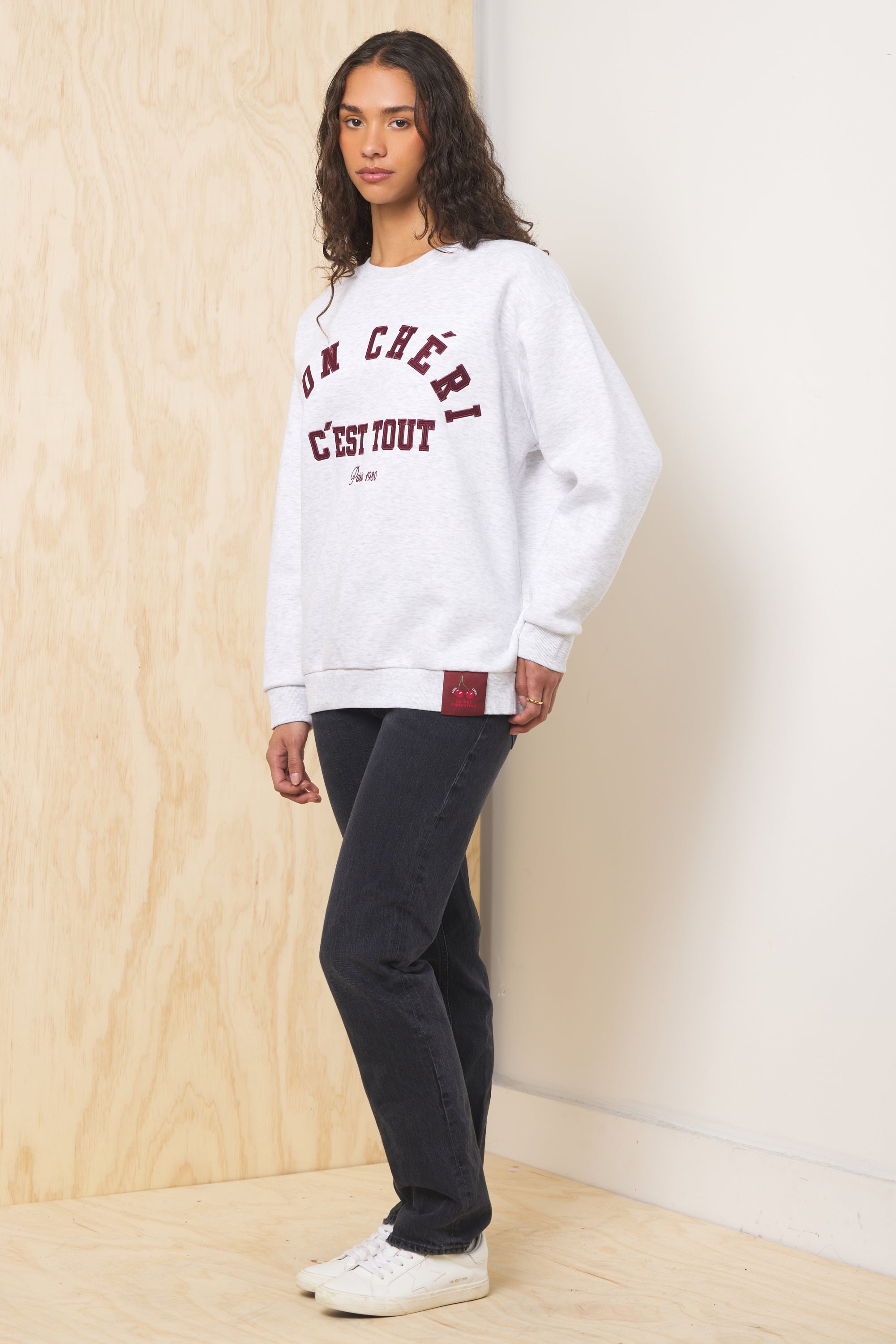 Vintage Havana | Comfort Fleece Crew with Applique