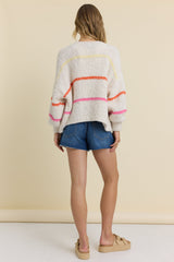 Vintage Havana | Striped Cardigan