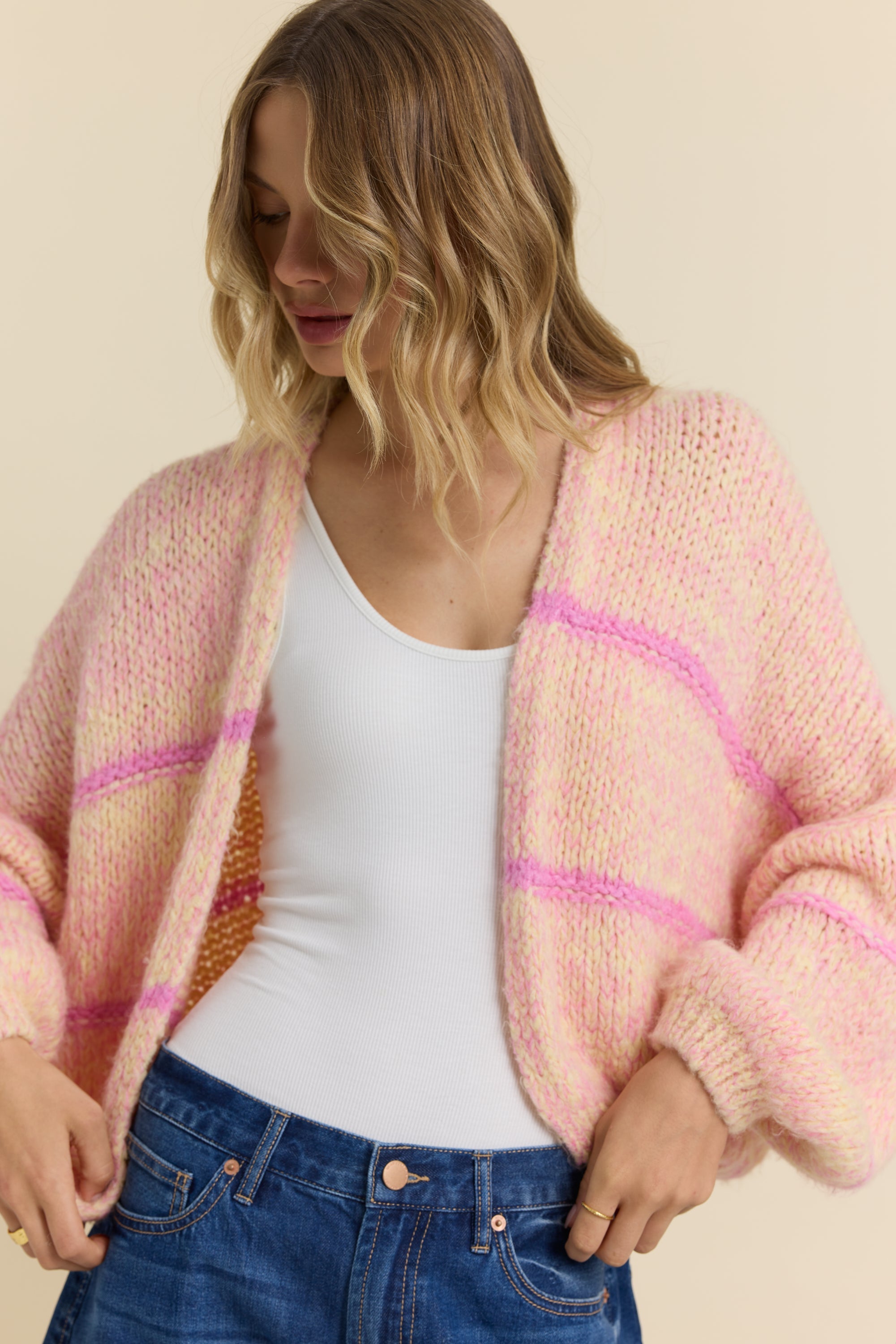 Vintage Havana | Striped Cardigan