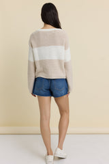 Vintage Havana | Embroidered Beach Sweater