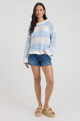 Vintage Havana | Open Knit Sweater