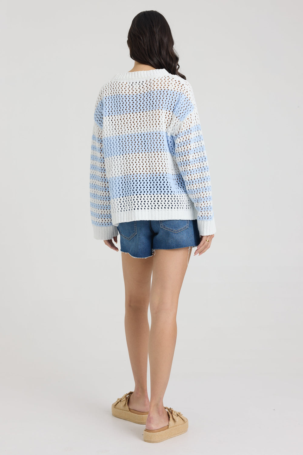 Vintage Havana | Open Knit Sweater