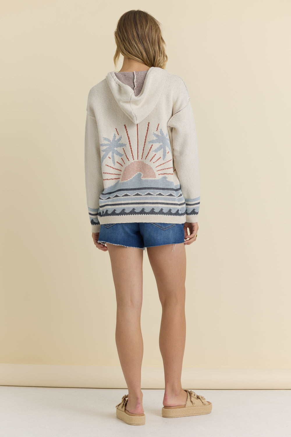 Vintage Havana | Jacquard Baja Sweater