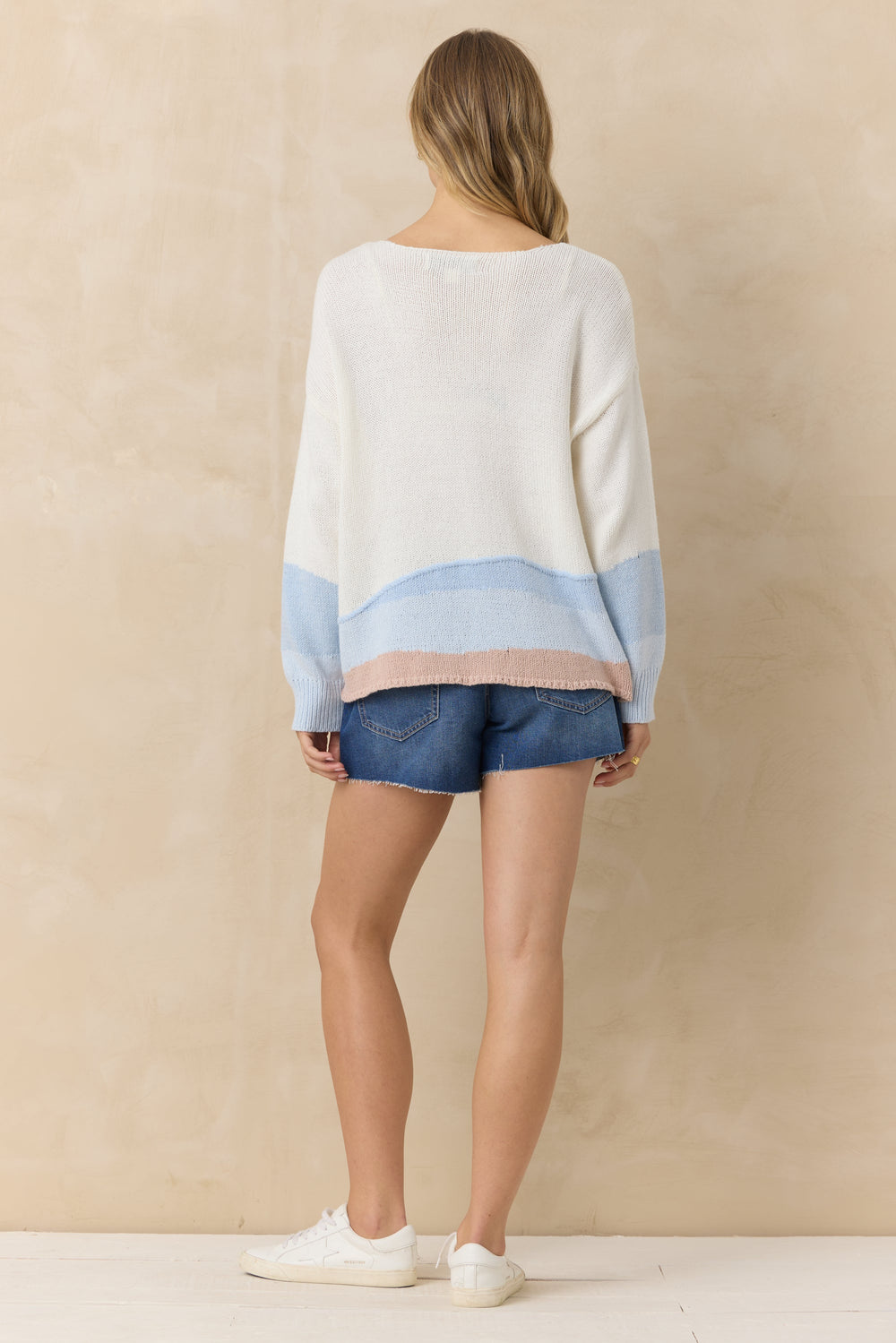Vintage Havana | Ocean Sunrise Knit Sweater