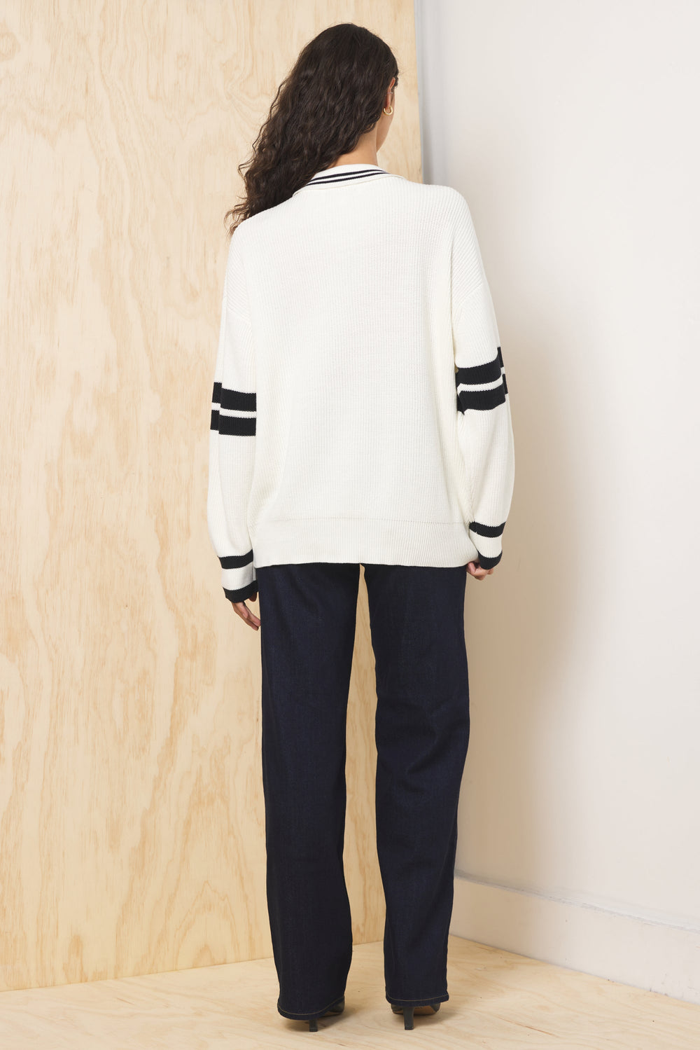 Vintage Havana | Polo Quarter Zip Sweater