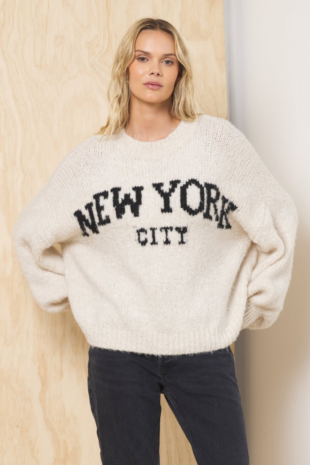 Vintage Havana | Jacquard Destination Sweater