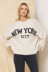 Vintage Havana | Jacquard Destination Sweater