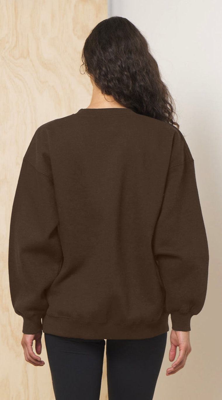 Vintage Havana | Chocolate Proweave Crewneck