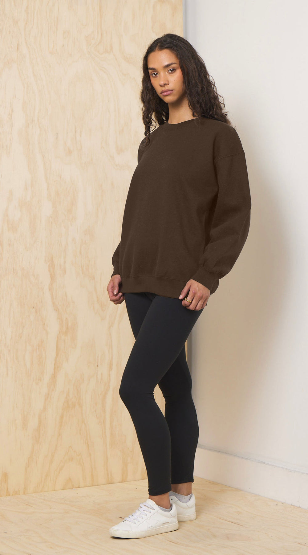Vintage Havana | Chocolate Proweave Crewneck