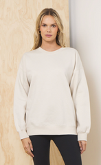 Vintage Havana | Bone Proweave Crewneck