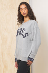 Vintage Havana | Apres Applique French Terry Crewneck