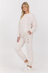 Vintage Havana | Embroidered French Terry Crew