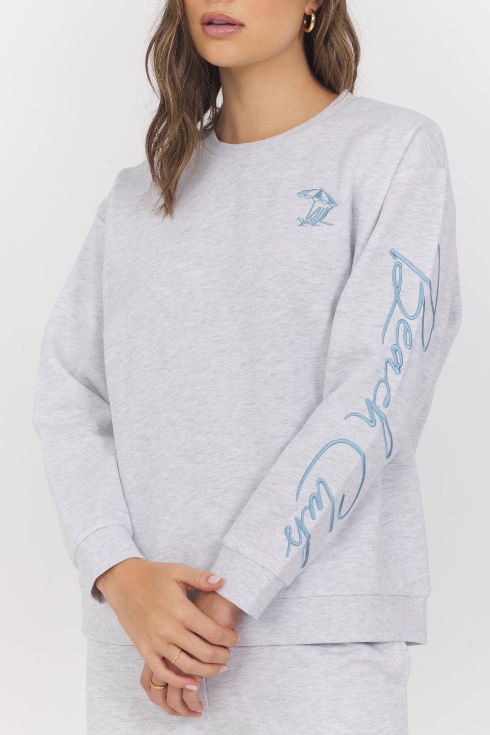 Vintage Havana | Embroidered Garment Dye Crew