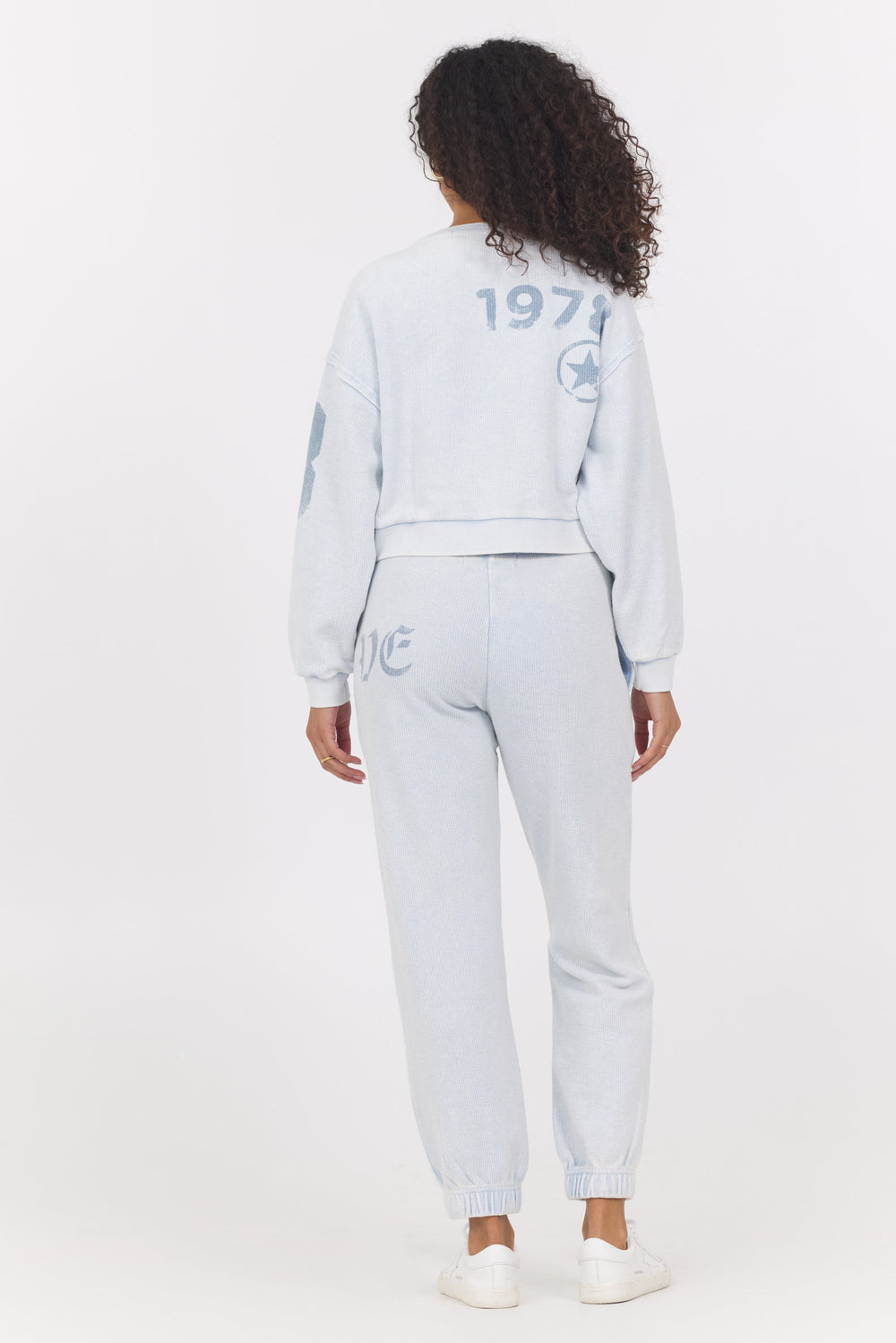 Vintage Havana | Printed Rib Crew