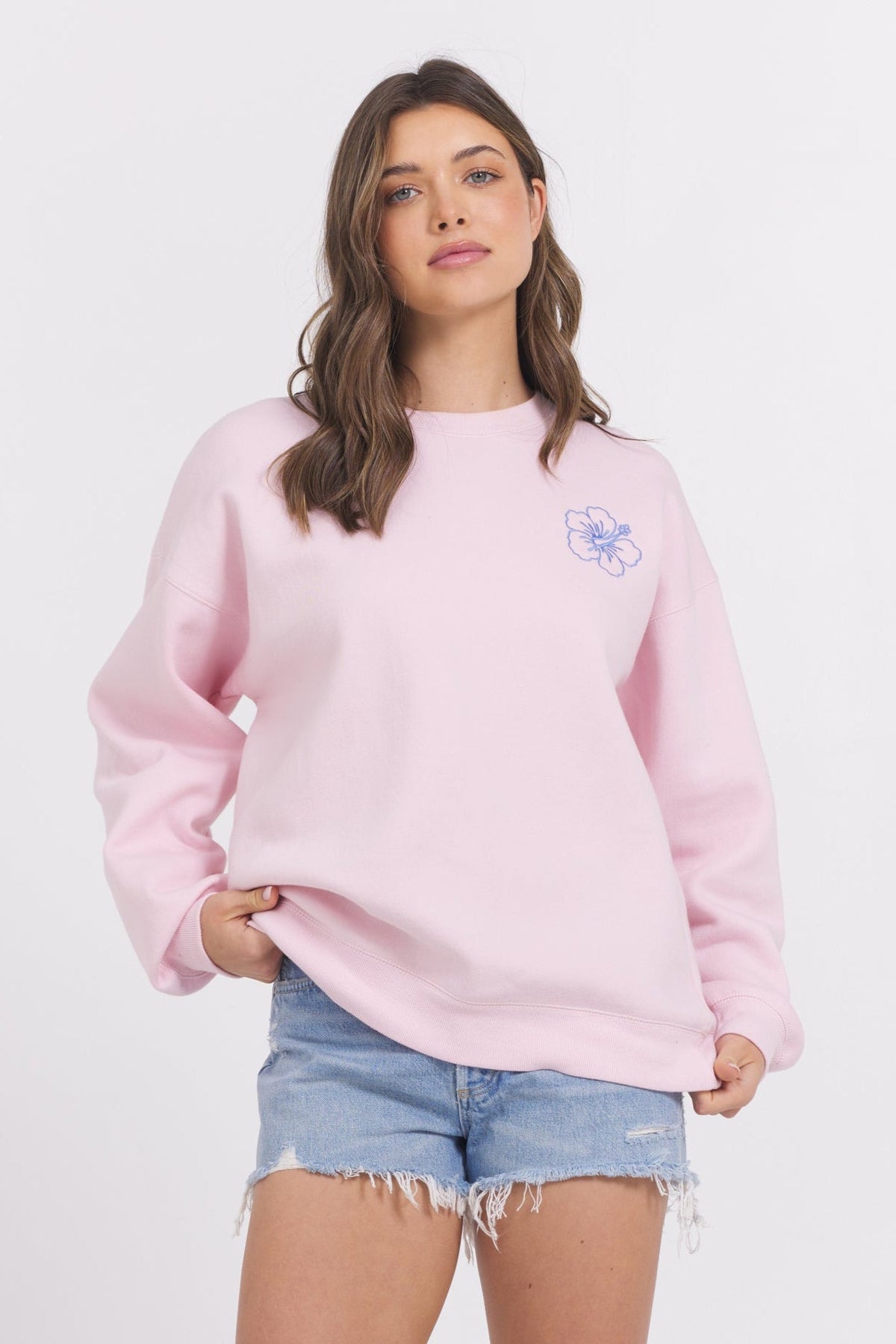 Vintage Havana | Surfwash Crew w/ Embroidery