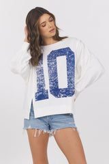 Vintage Havana | French Terry Varsity Crewneck