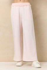 Vintage Havana | Vintage Fleece Wide Leg Pants with Rib