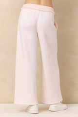 Vintage Havana | Vintage Fleece Wide Leg Pants with Rib
