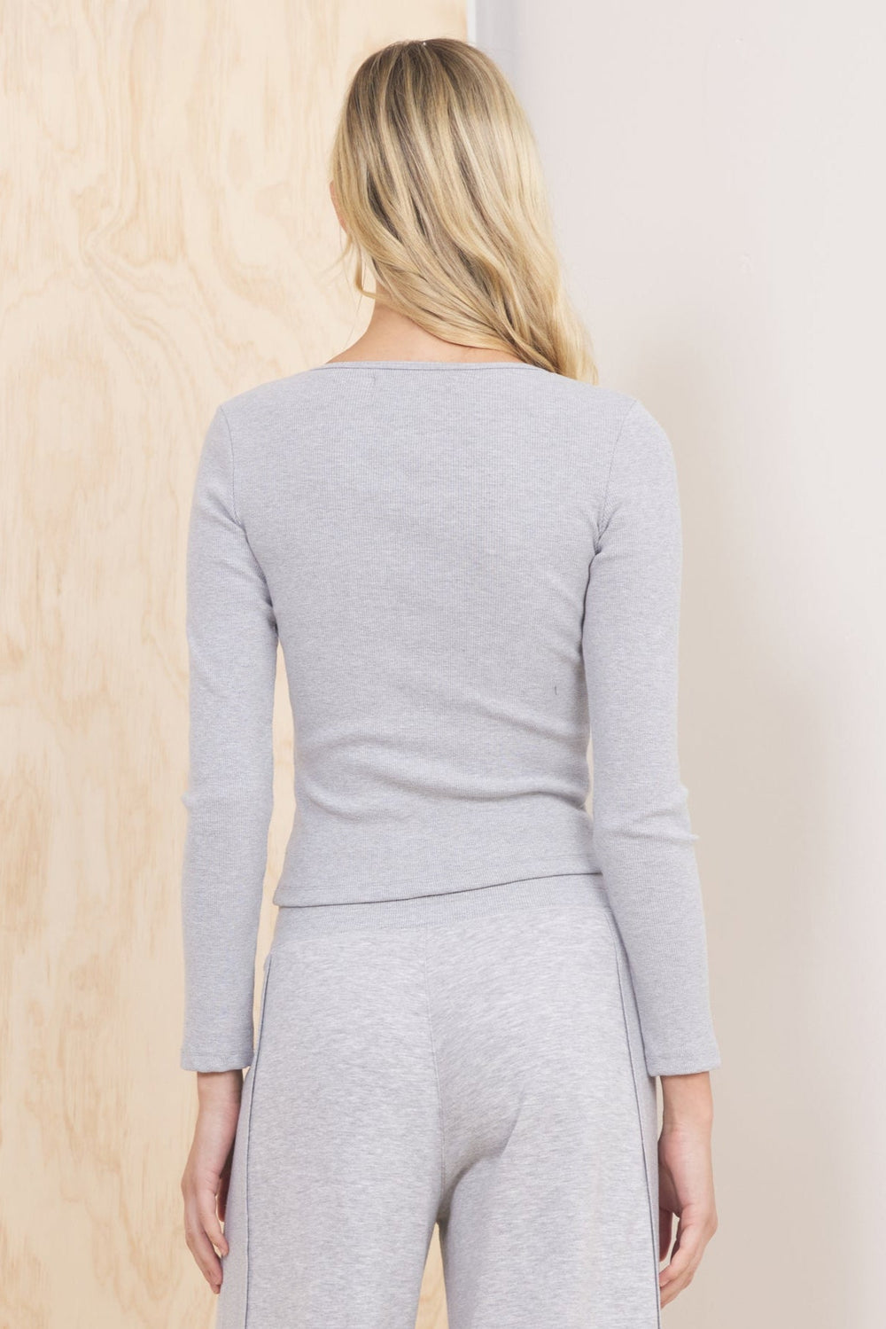 Vintage Havana | Seamless Long Sleeve Henley