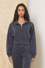 Vintage Havana | Luxe Cloud 2-Piece Set in Graphite