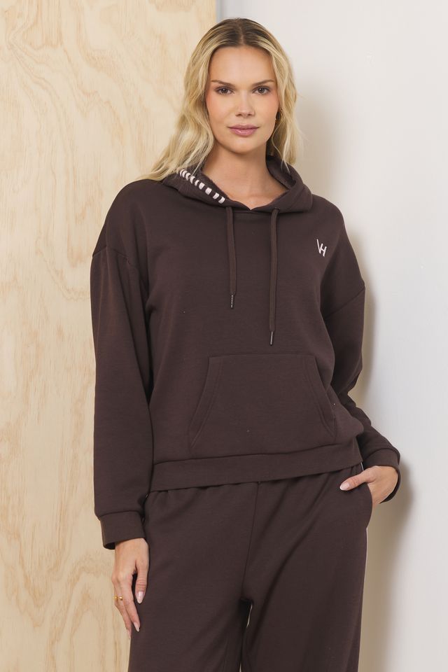 Vintage Havana | Espresso Teddy Fleece 2-Piece Set