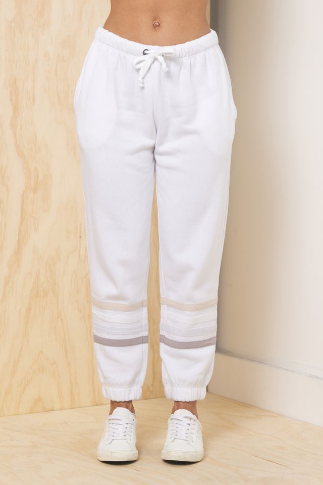 Vintage Havana | Striped Burnout Fleece 2-Piece Set