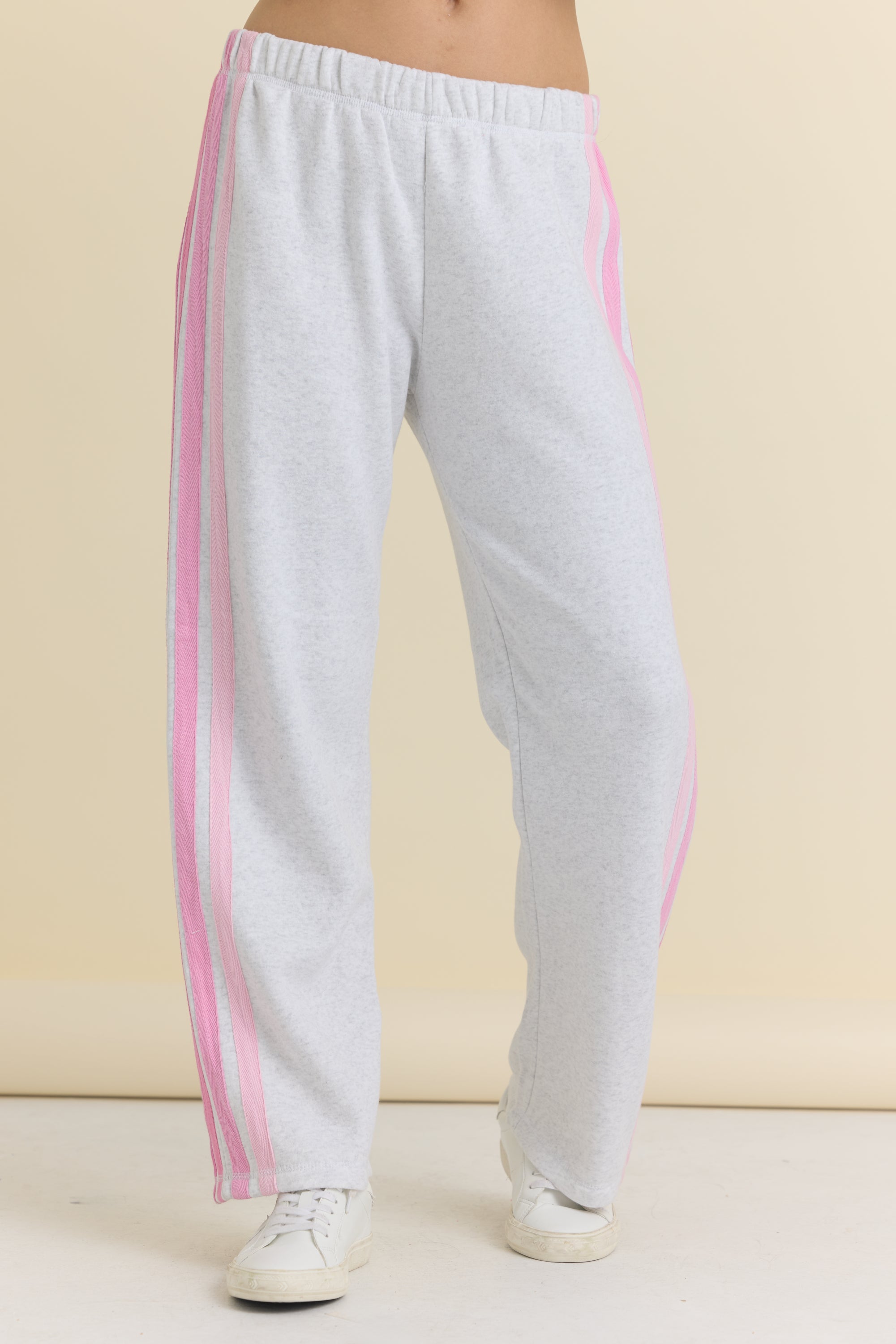 Vintage Havana | Wide Leg Pant with Twill Tape Stripe