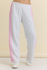 Vintage Havana | Wide Leg Pant with Twill Tape Stripe