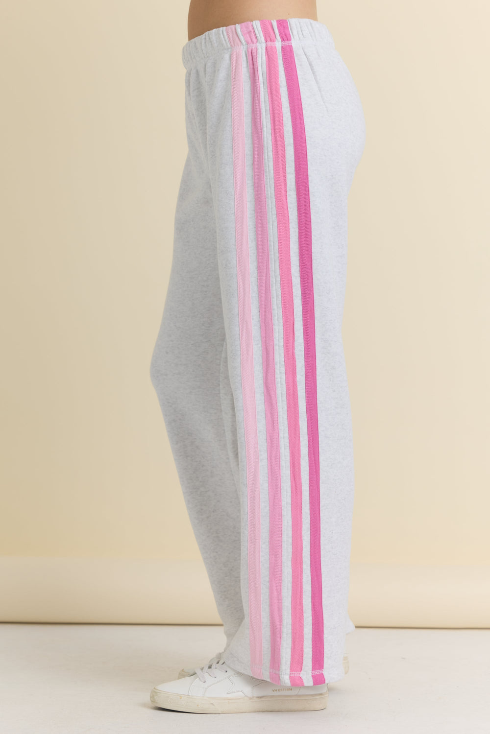 Vintage Havana | Wide Leg Pant with Twill Tape Stripe