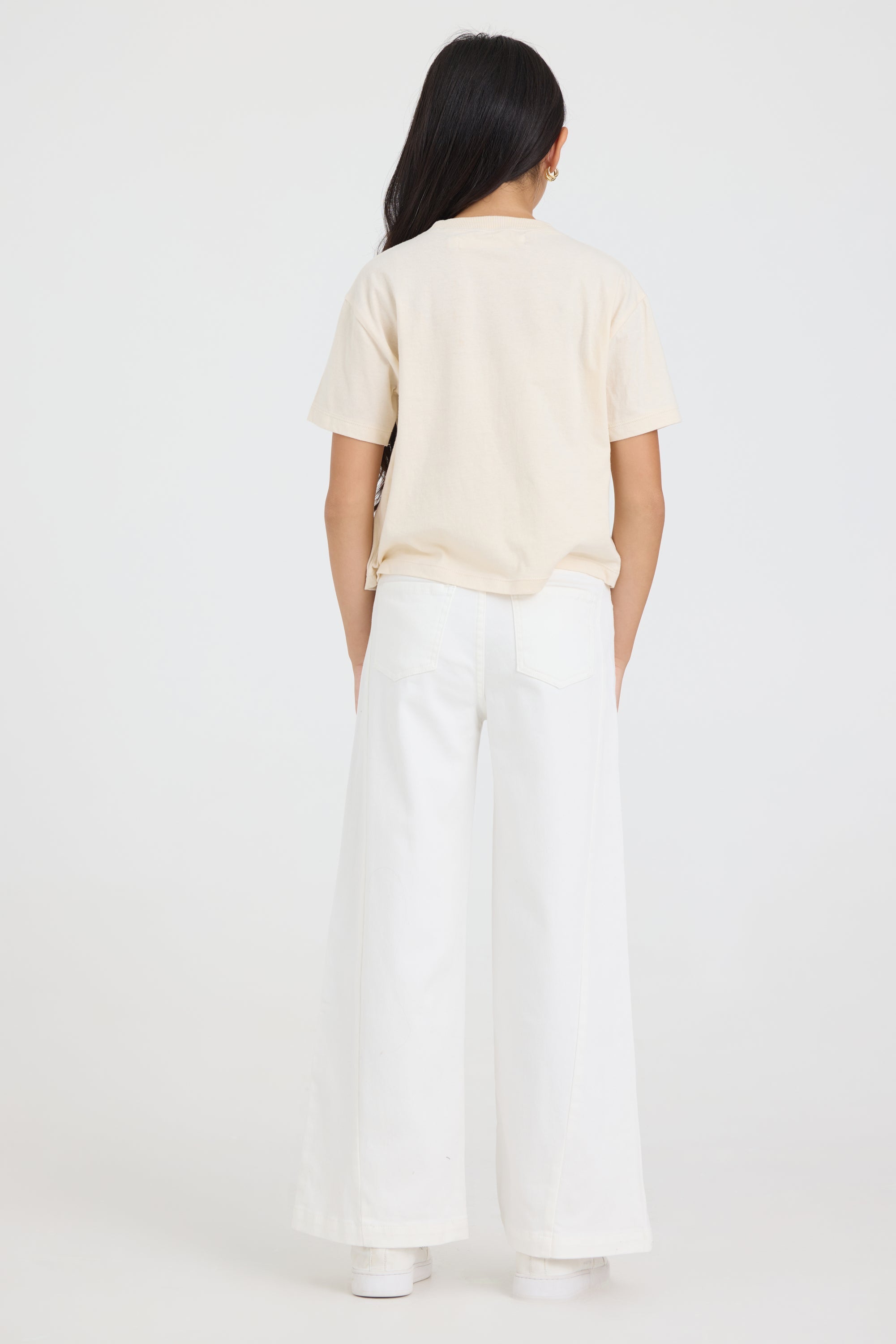 Vintage Havana | Kids Pintuck Wide Leg Pant