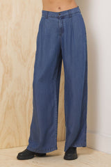 Vintage Havana | Tencel Wide Leg Trouser