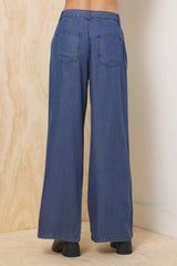 Vintage Havana | Tencel Wide Leg Trouser
