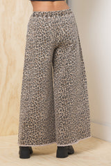 Vintage Havana | Stretch Denim Wide Leg Pant