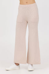 Vintage Havana | Knit Pants w/ Whipstitch