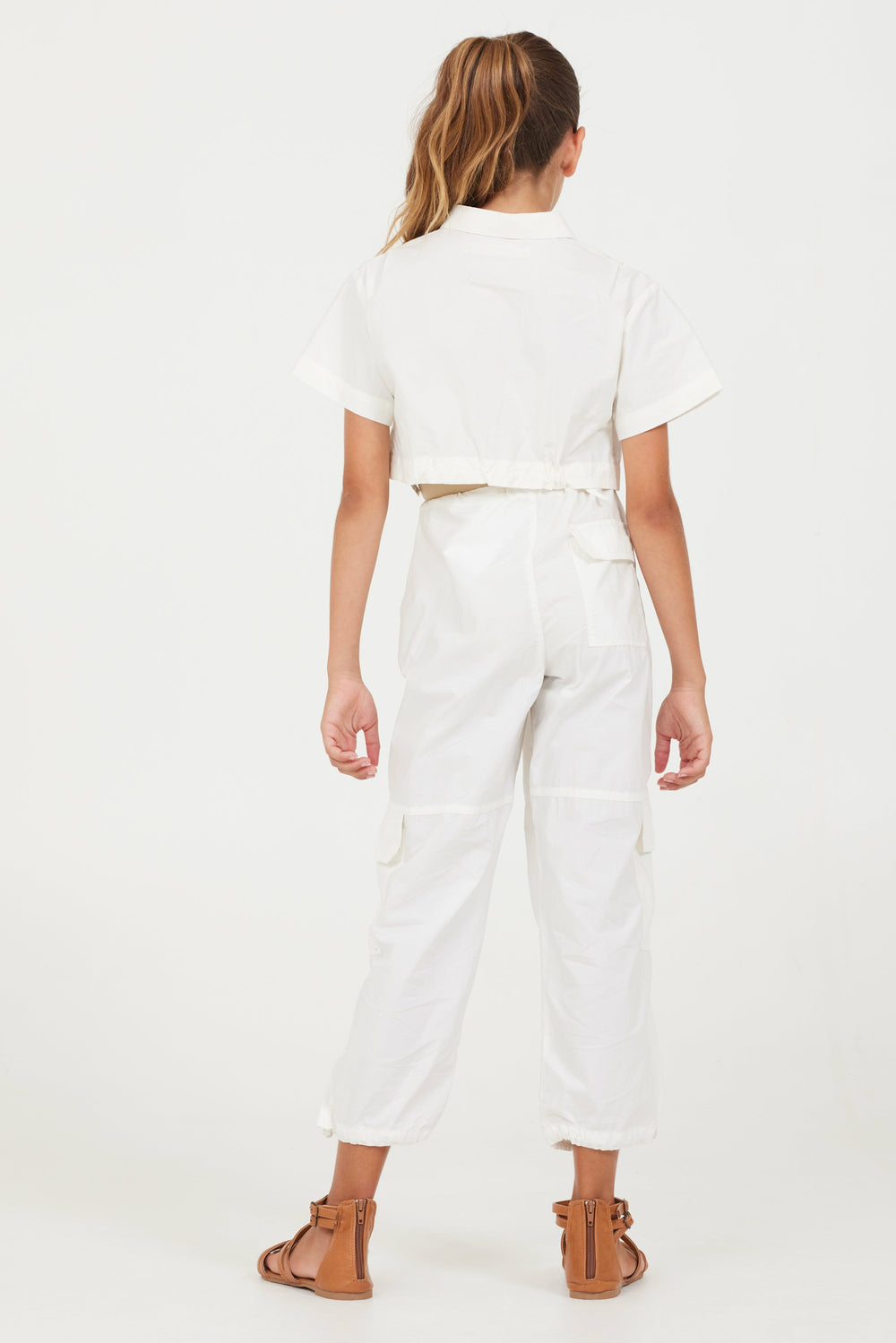 Vintage Havana | Oyster Parachute Pants
