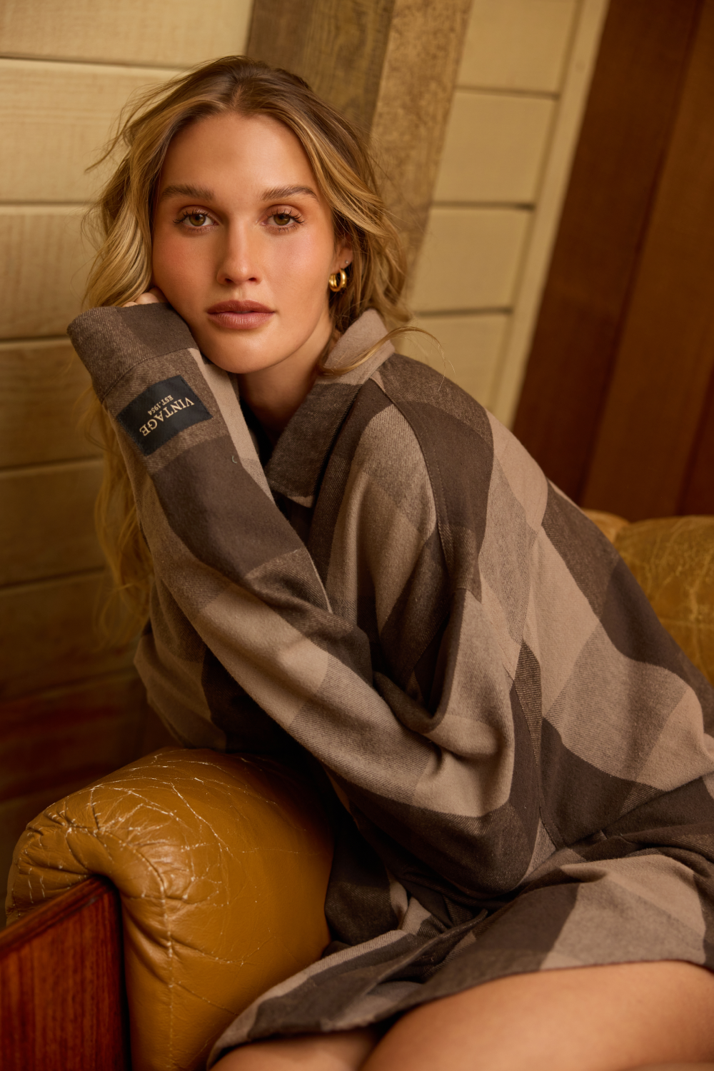 Vintage Havana | Oversized Flannel Button Down