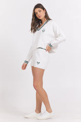 Vintage Havana | Varsity Knit Shorts