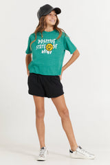 Vintage Havana | Black Ribbed Athletic Shorts
