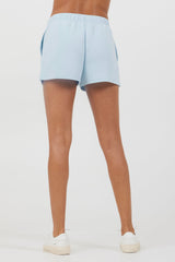 Vintage Havana | Sailboat Blue Cloud Fleece Shorts