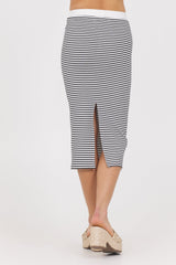 Vintage Havana | Striped Knit Skirt