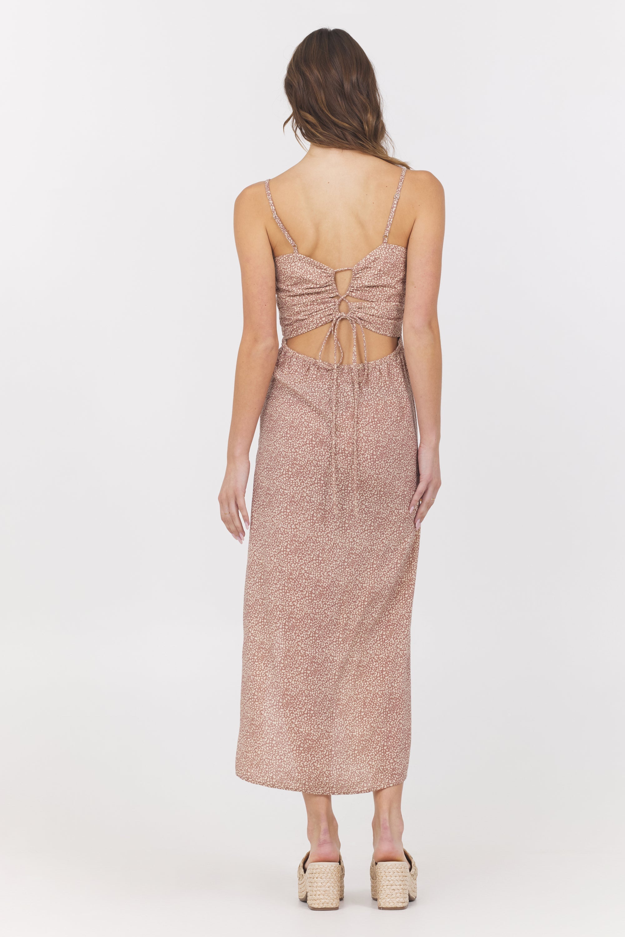 Vintage Havana | Printed Maxi Dress