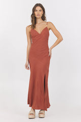 Vintage Havana | Linen Maxi Dress