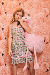 Vintage Havana | TIE DYE POM POM DRESS