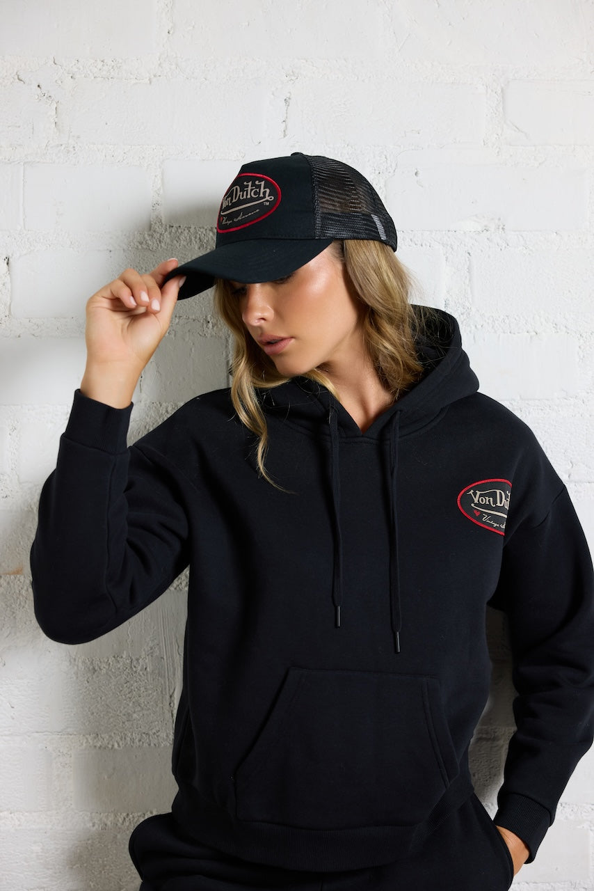 Vintage Havana | Von Dutch Trucker Hat - Black
