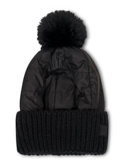 Vintage Havana | PUFFER POMPOM HAT - BLACK
