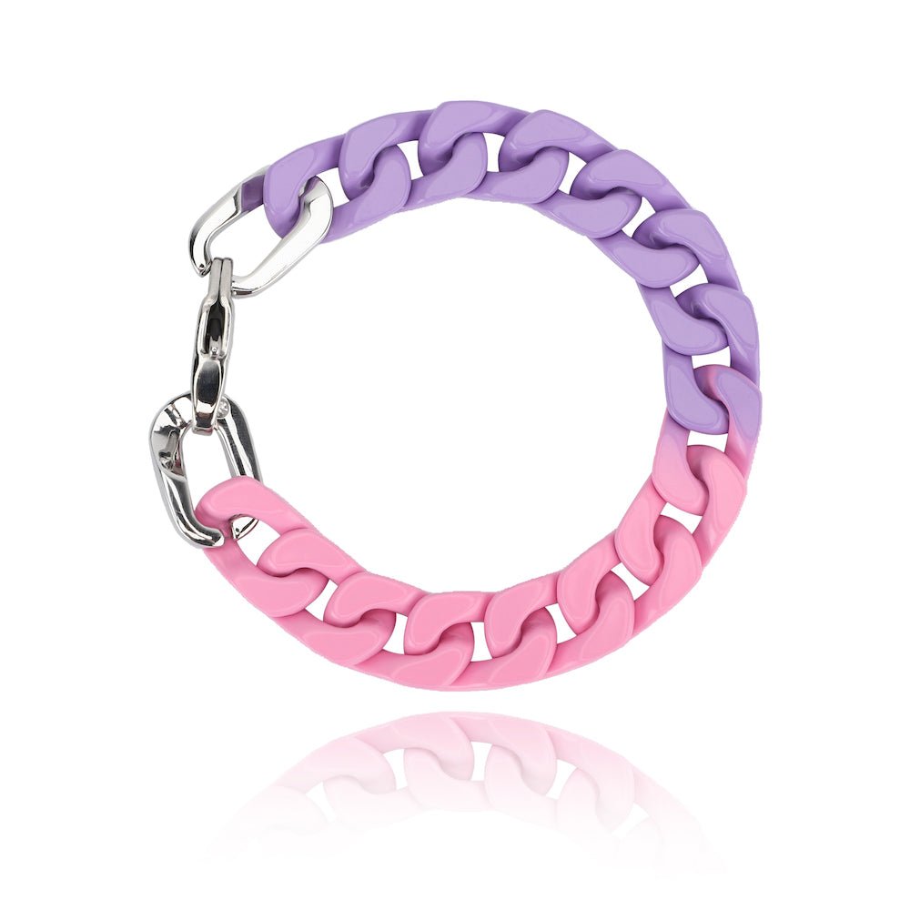 Vintage Havana | DOUBLE DIP BRACELET PURPLE/PINK