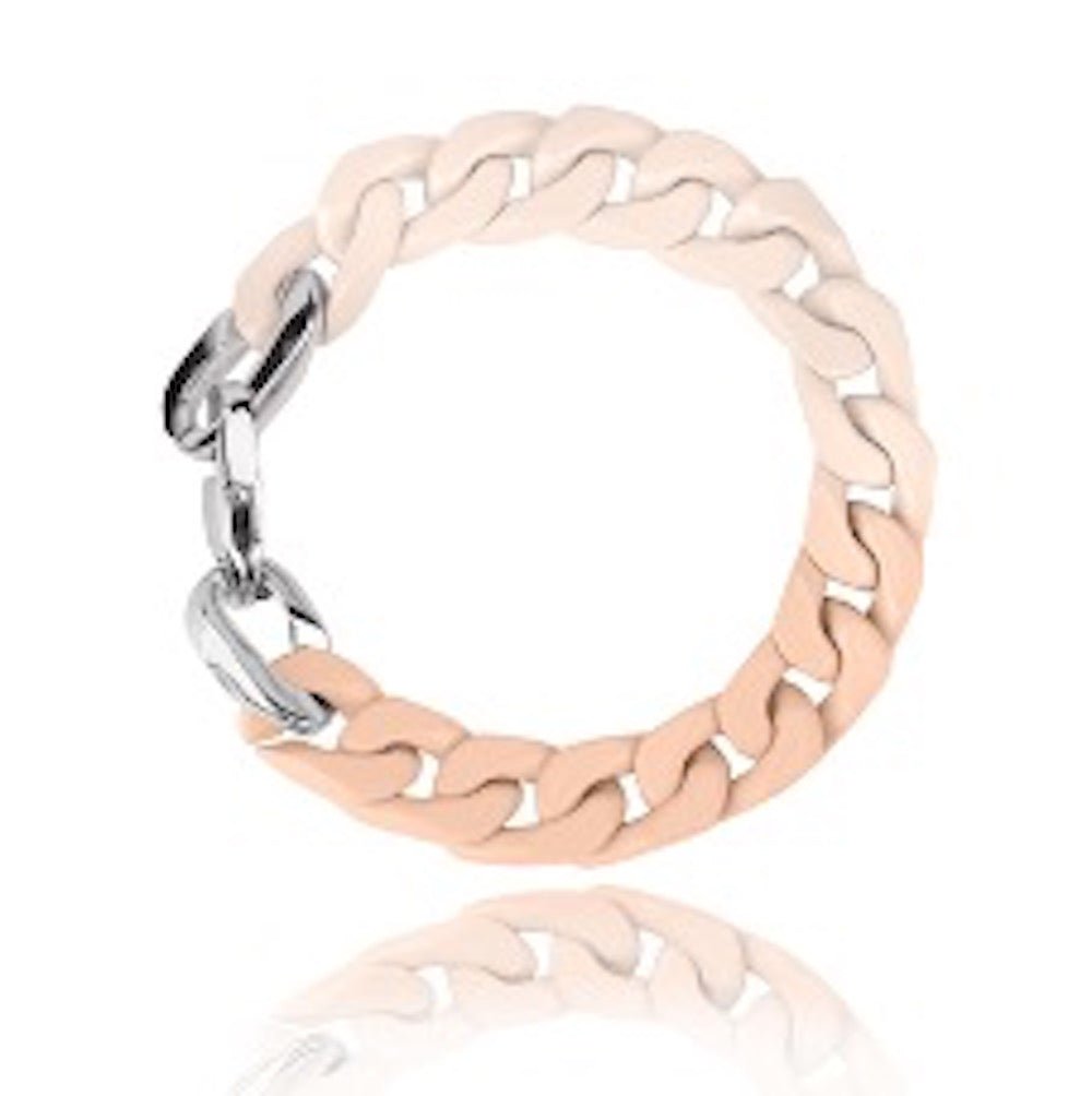 Vintage Havana | DOUBLE DIP BRACELET BEIGE/WHITE